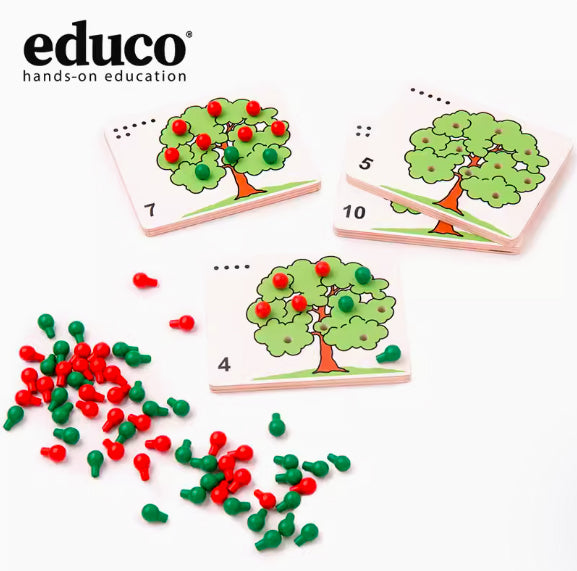 educo Apple Tree Counting Game