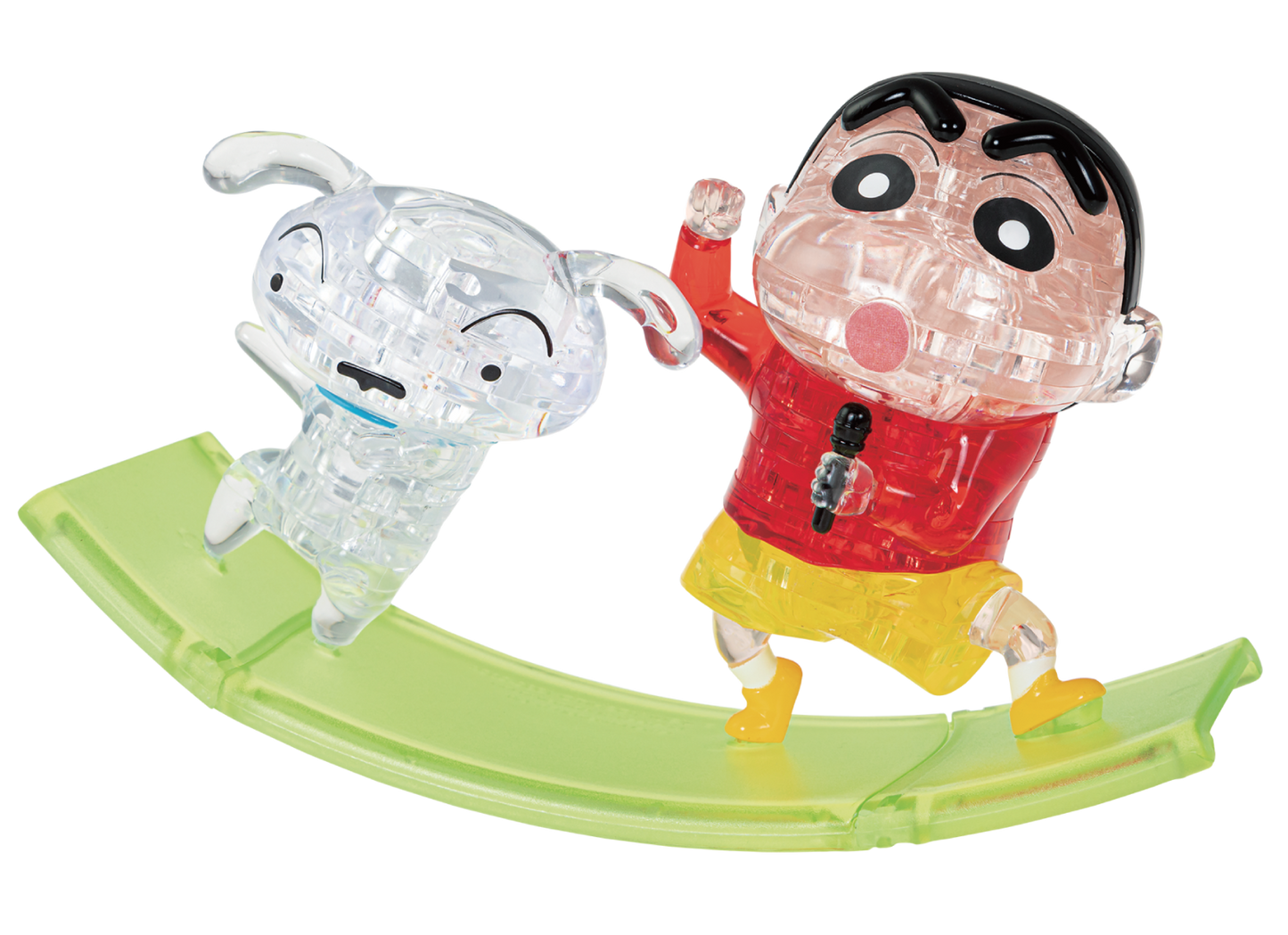 3D Crystal Puzzle - Shinchan & Shiro