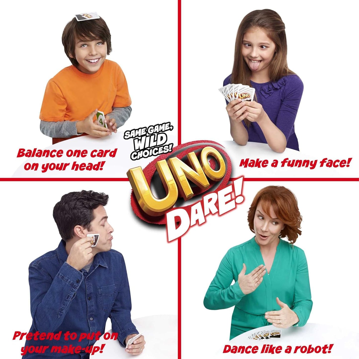 Mattel Games UNO Dare Card Game