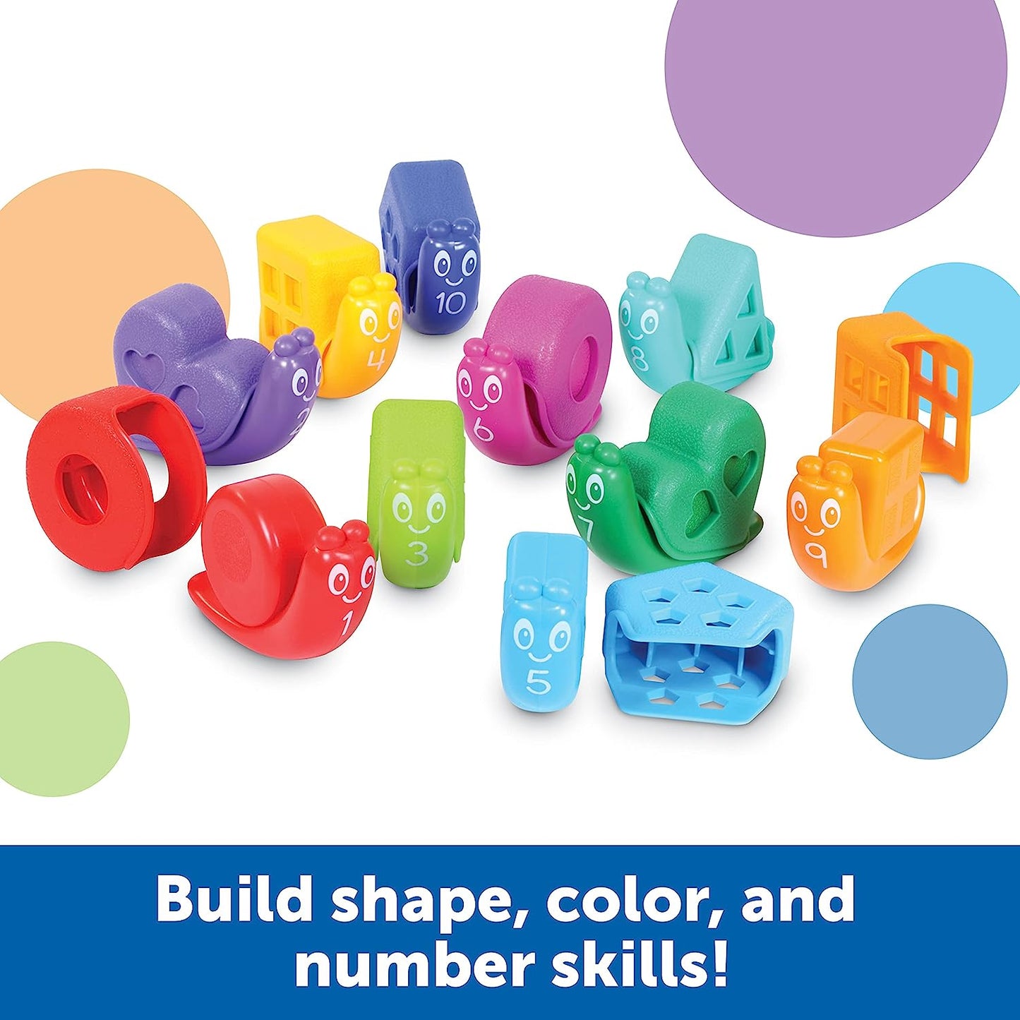 Snap-n-Learn Shape Snails