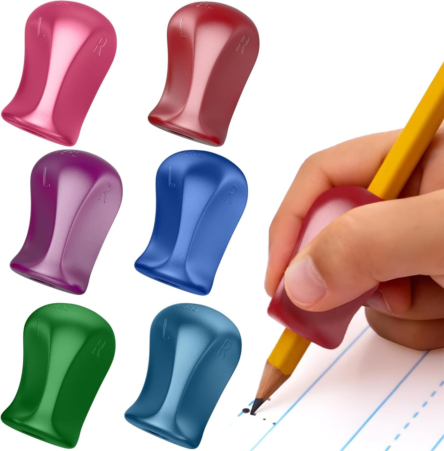 The Pencil Grip Original Pencil Grippers (6pcs)