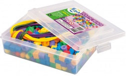 PLASTIC BEADS (w- Card)