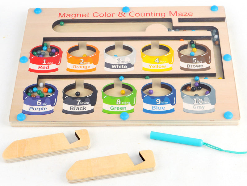 Magnet Color & Counting Maze