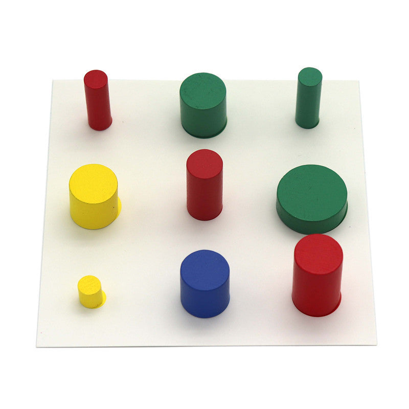 Family Montessori - Colored Cylinder