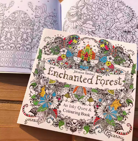 Fantasy Fairy Tale Kingdom Coloring Book