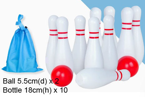 Wooden Bowling Set