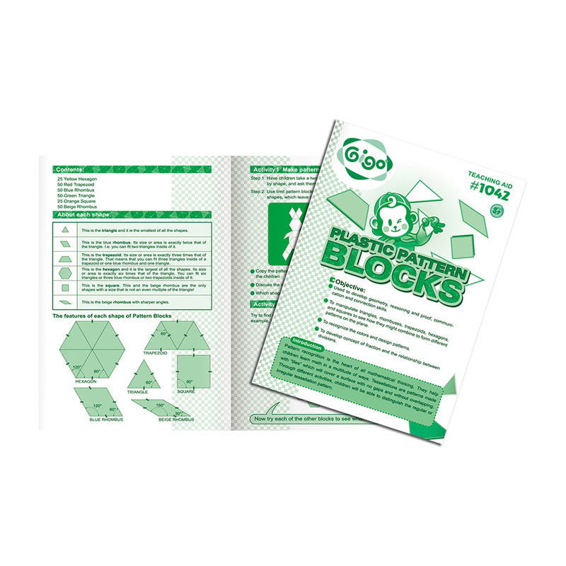 PLASTIC PATTERN BLOCKS