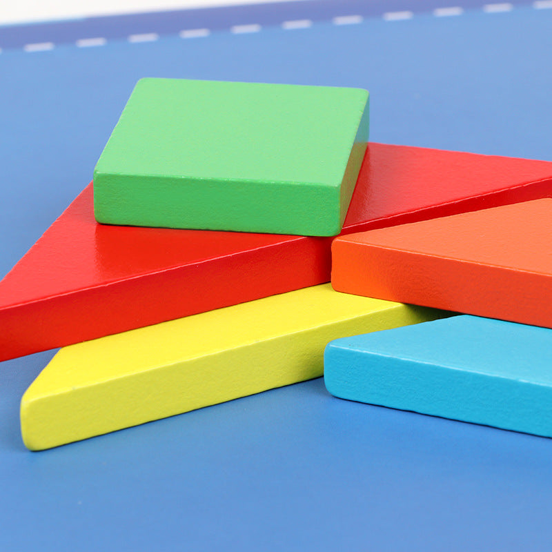 Magnetic Woodiness Tangram