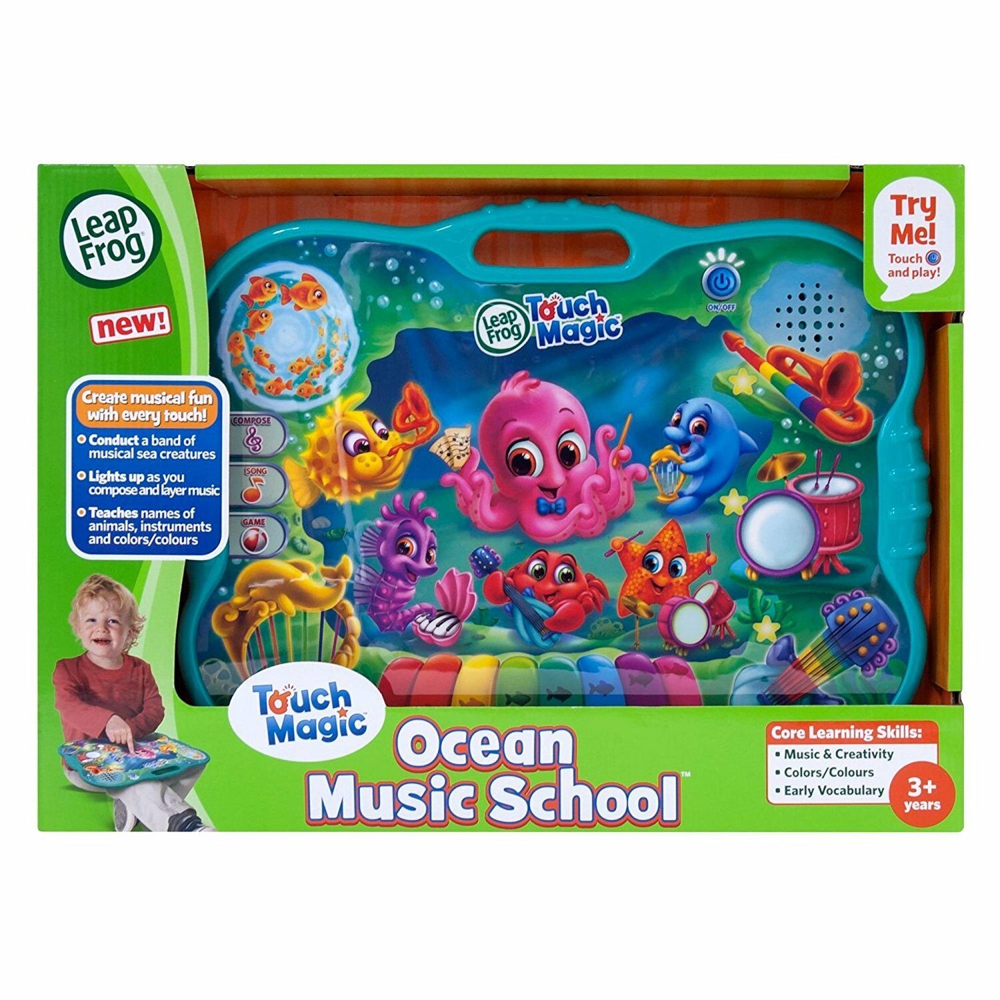 LeapFrog 19229 Touch Magic Ocean Music School