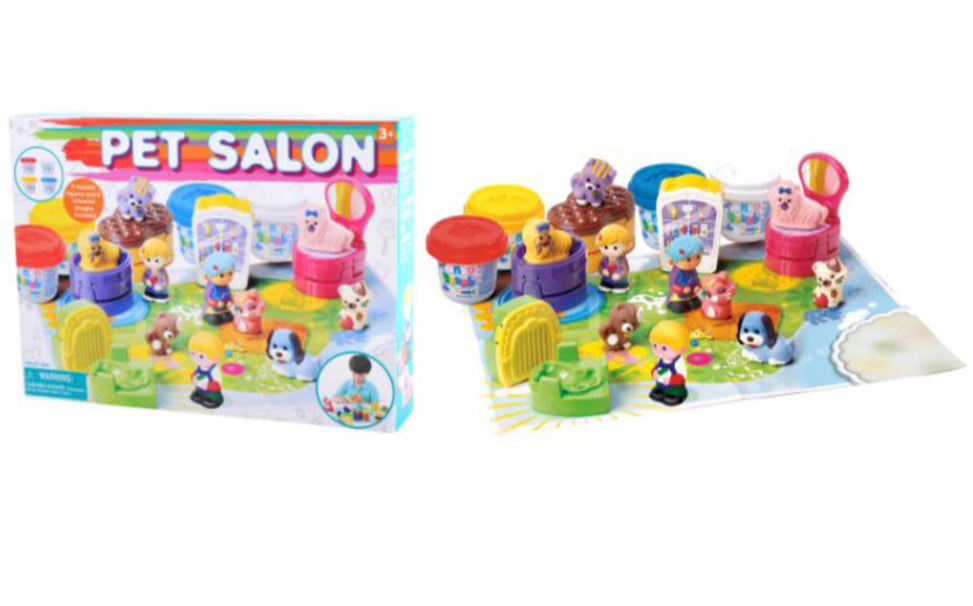 Pet Salon dough playset