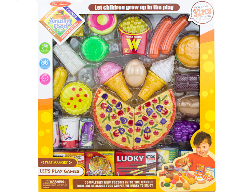 32pcs Amusing Food (pizza)
