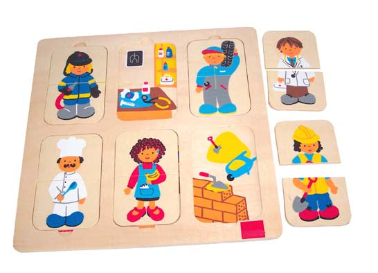 Wooden Puzzle - Occupation