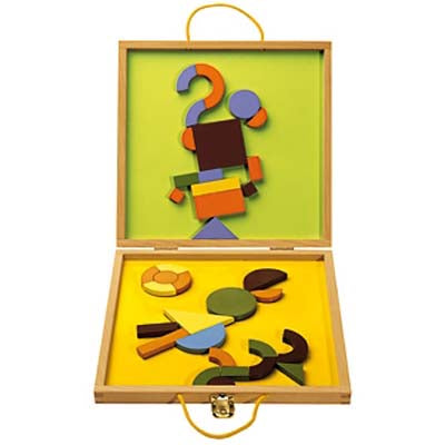 Wooden Table Magnetic Geometry