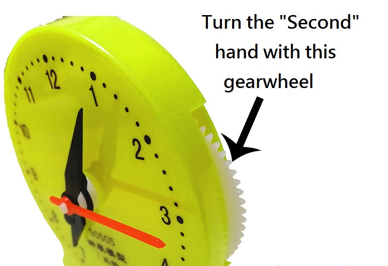 Learn To Tell Time Clock Model (3 Hand)