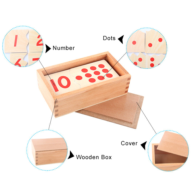 Montessori 1-10 number puzzle