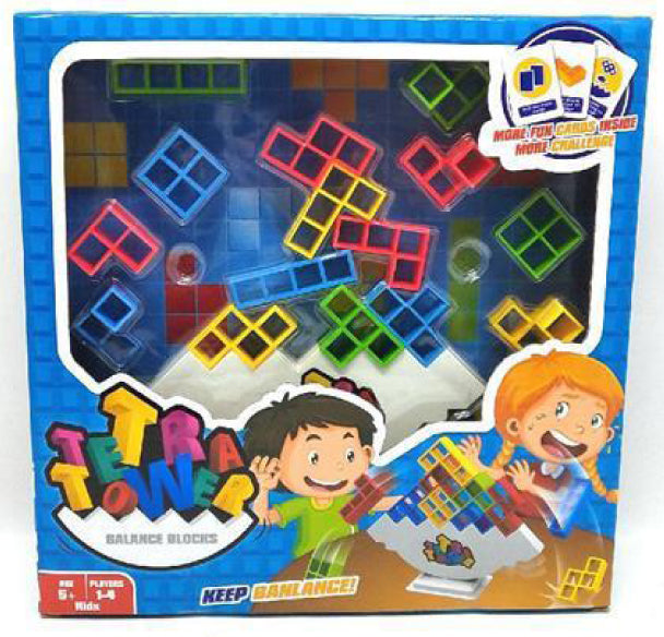 Pile of Towers Balance Blocks