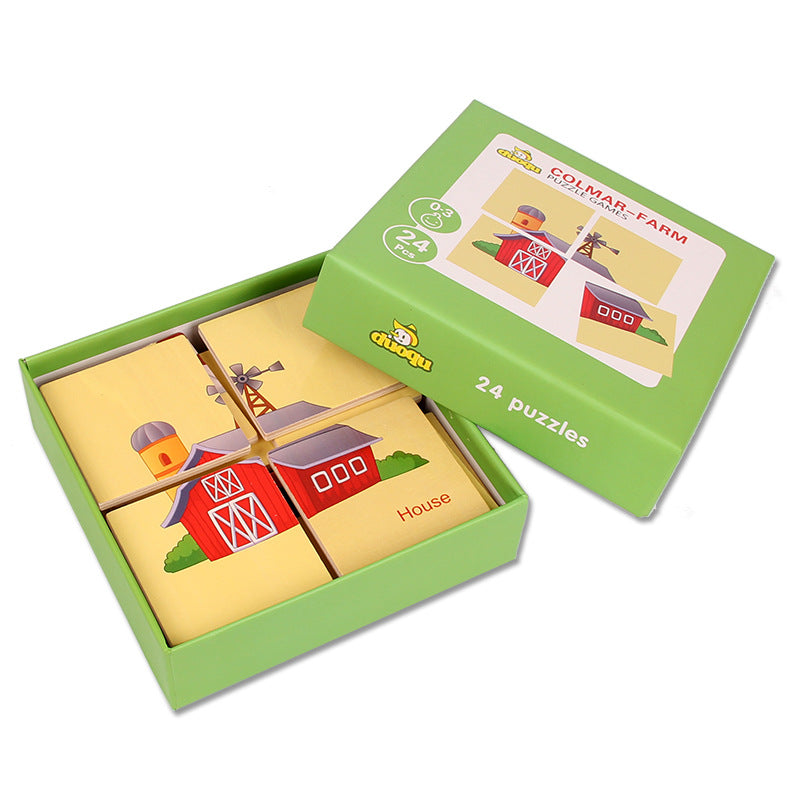 duoqu 4pcs Colmar Puzzle