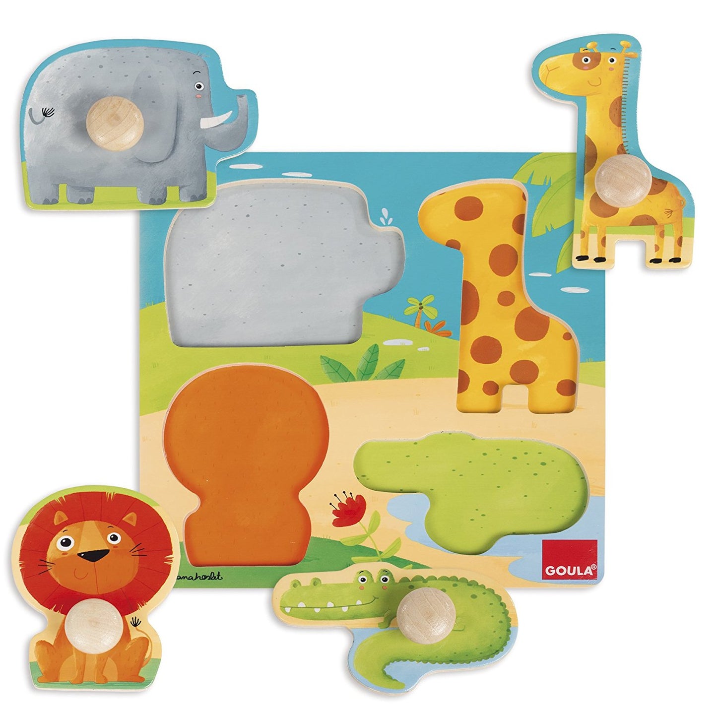 Goula - Puzzle Animals