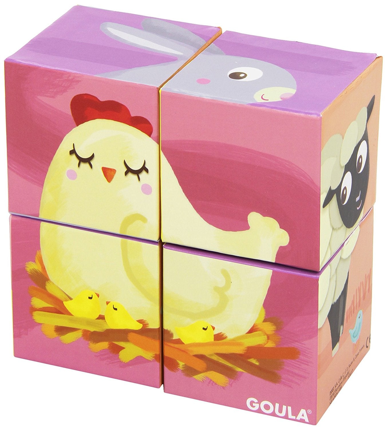 Goula - Farm 4 Cubic Puzzle