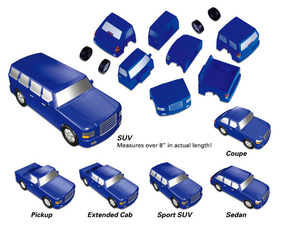 Magnetic Build-A-Car