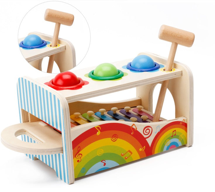 Multifunctional music knocked the ball