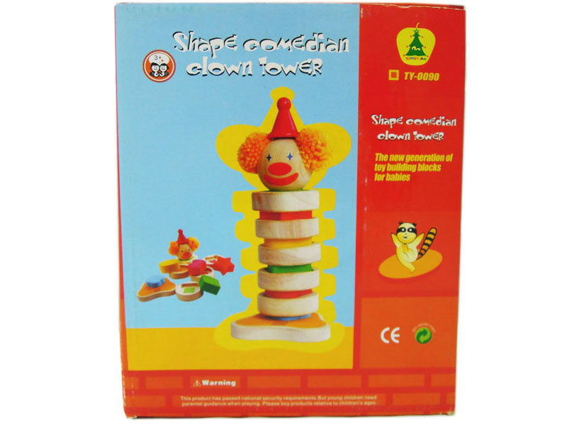 Shape Comedian Clown Tower