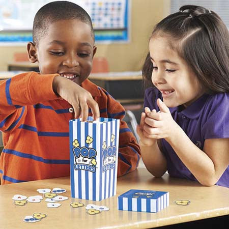 Pop for Letters alphabet game