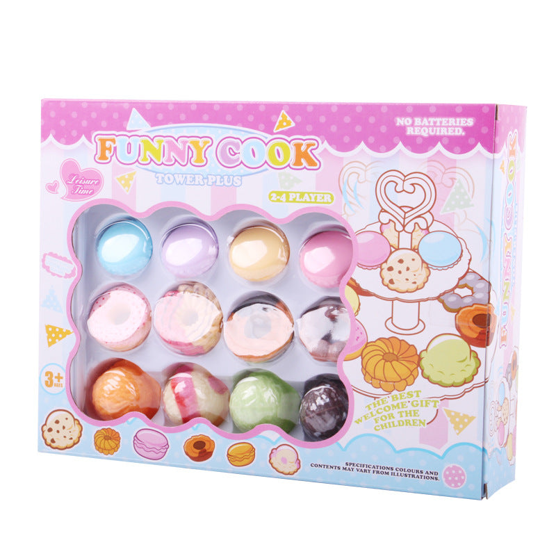 Funny Cook Tower Plus ( Macarons Ice-Cream Donuts)