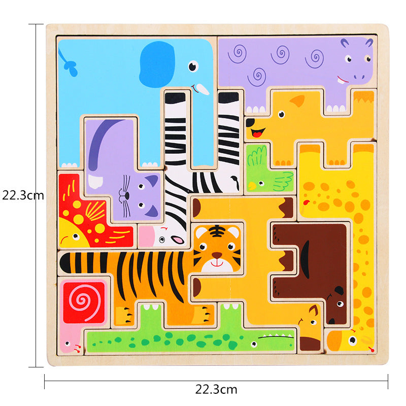 Wooden Animal Puzzle