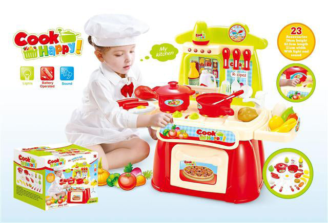 Light & sound kitchen tableware set