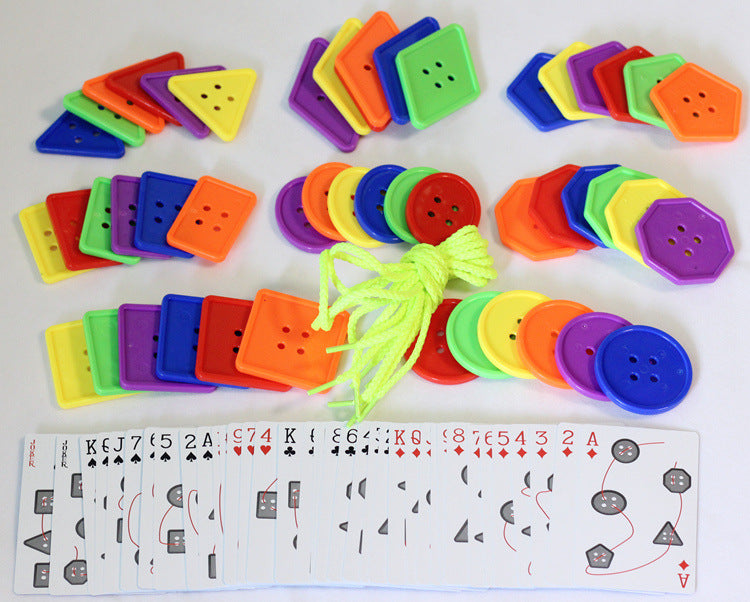 Rope & Buttons Game