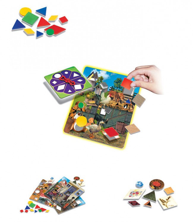 Get ready for school - Spin a Shape