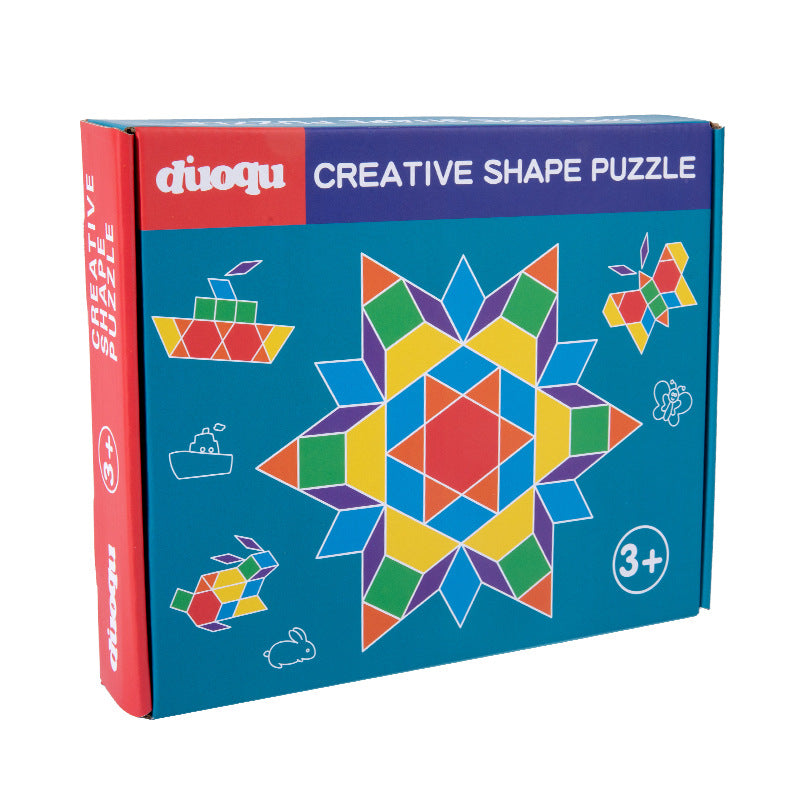 duoqu 155pcs Creative Shape Puzzle