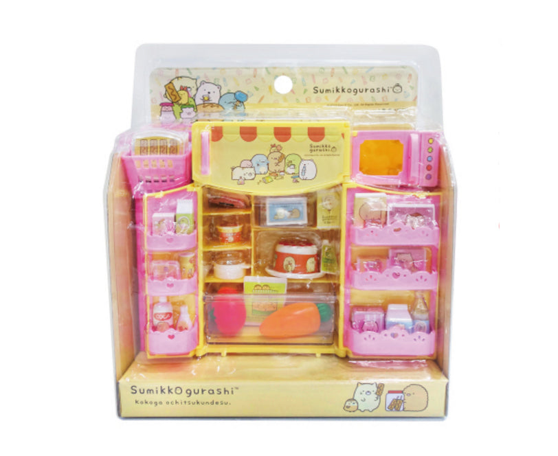 Sumikkogurashi Mini Refrigerator and Microwave oven