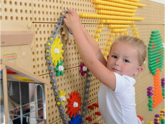 STEM WALL 39pcs Gears and Chain Set