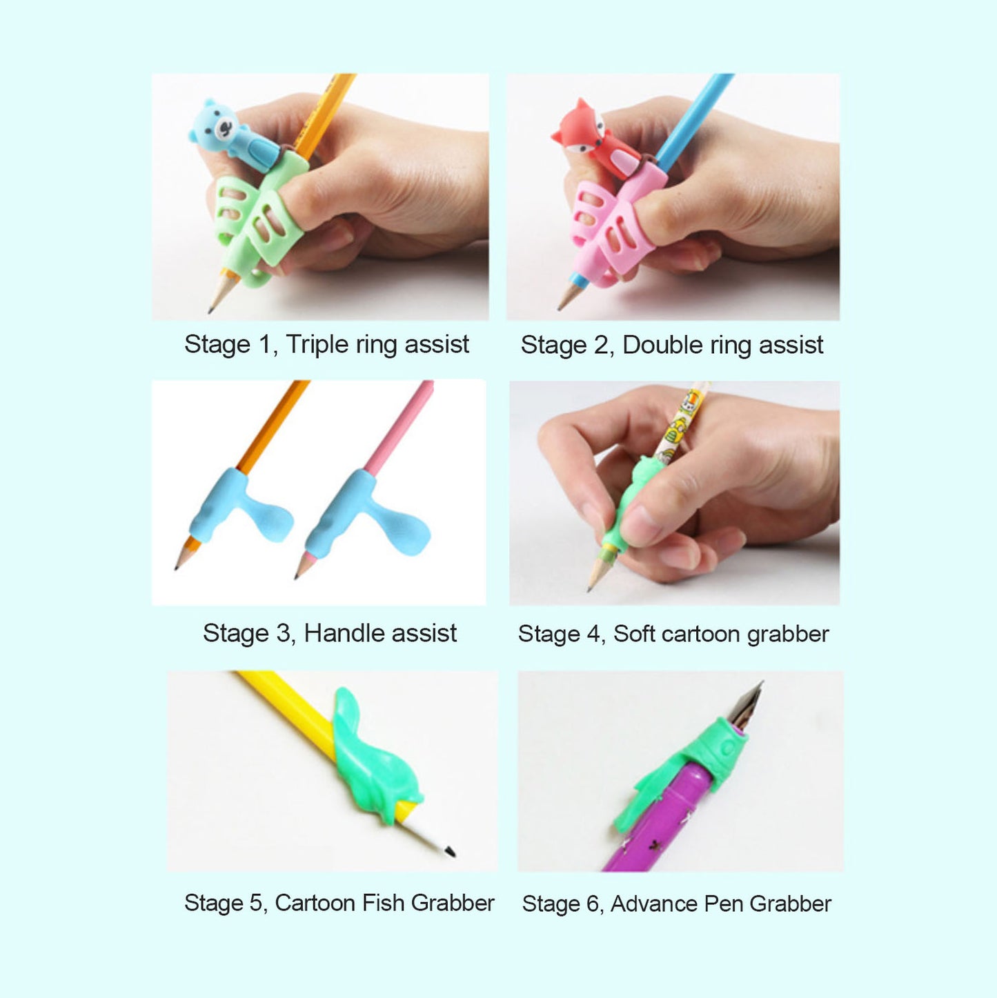 Learn to hold Pencil Set