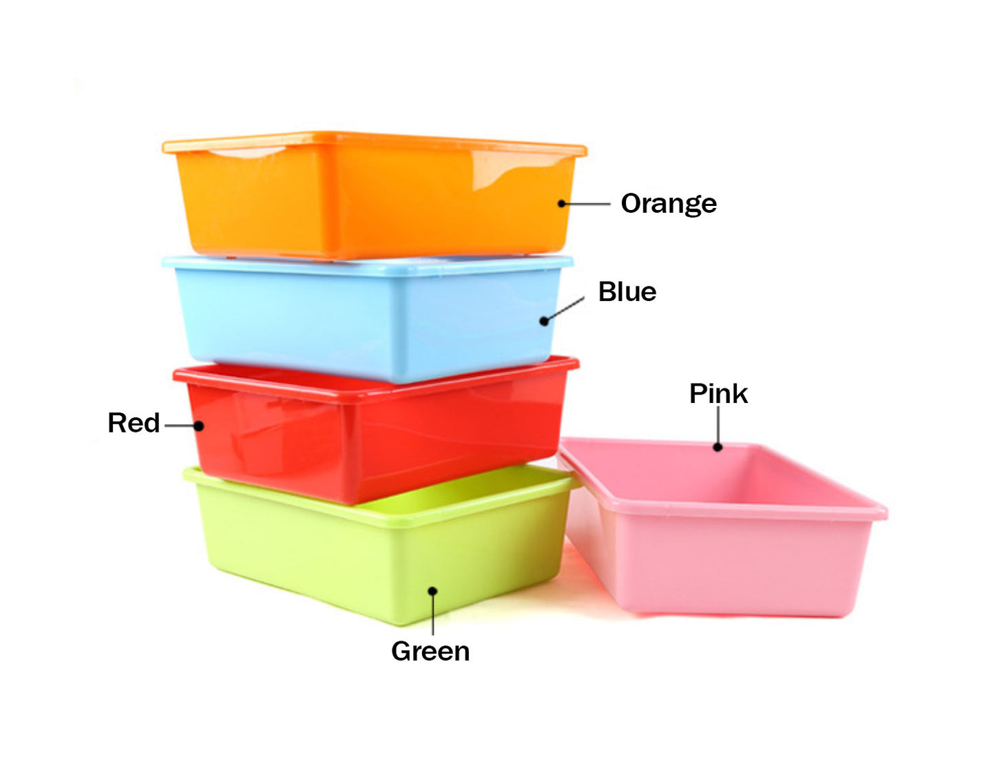 Plastic Toy Box (Large)