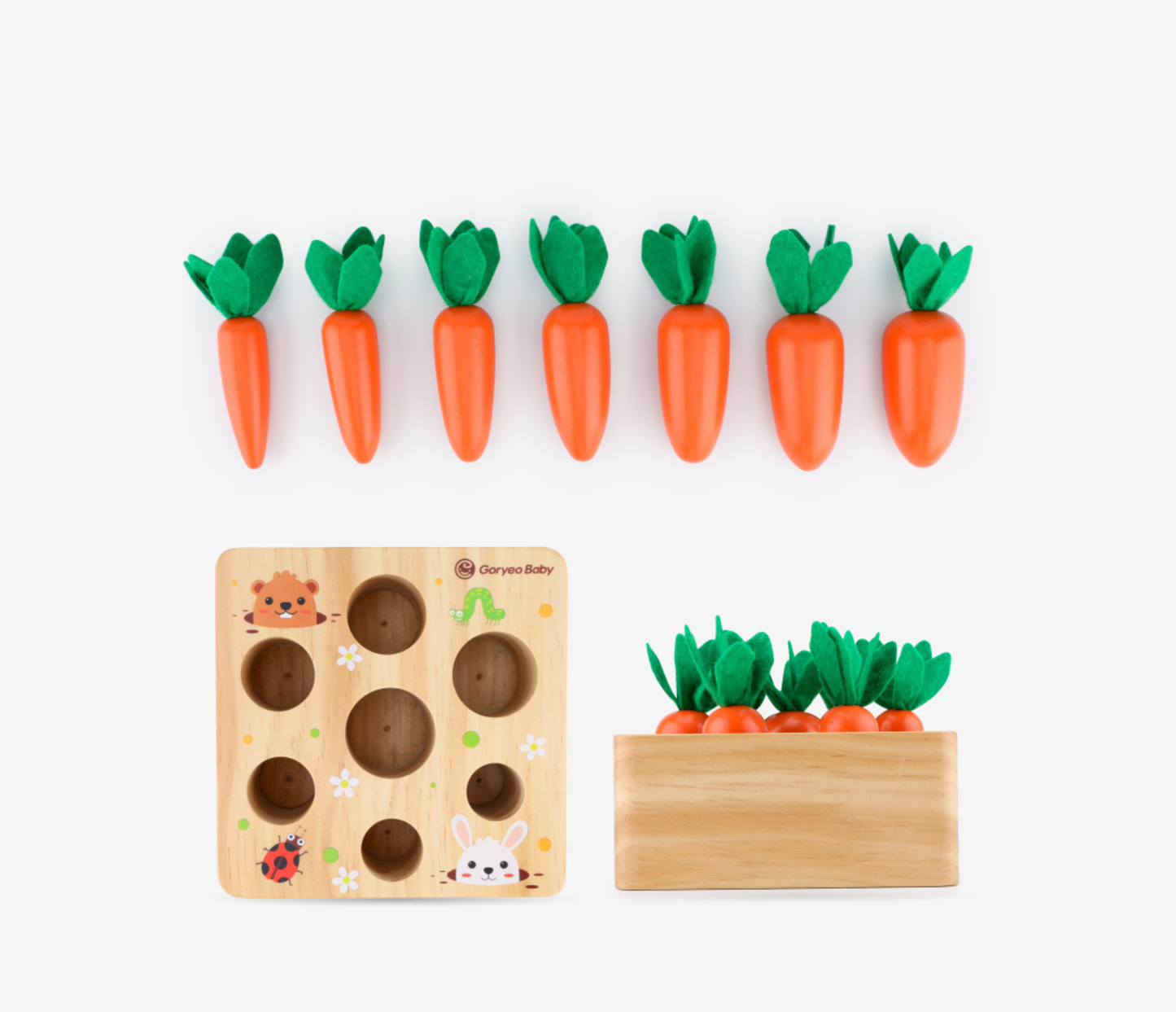 Goryeo Baby - Harvest Carrots Game