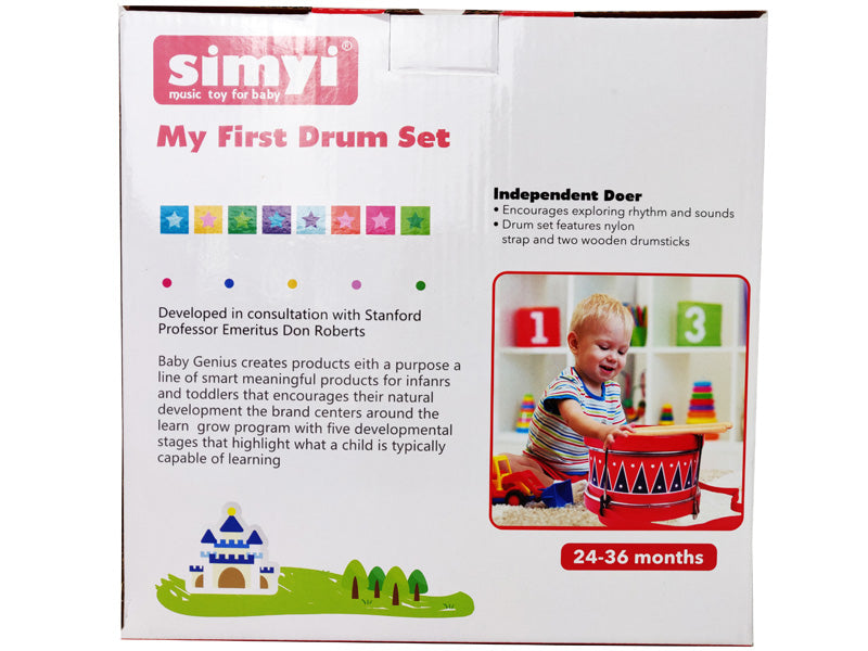 Simyi Wooden Drum Set
