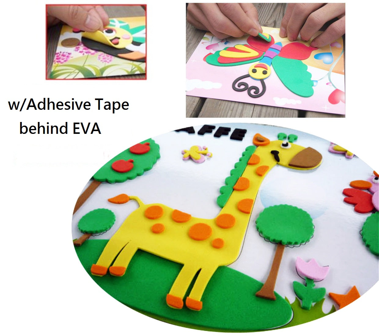 DIY EVA Sticker Craft