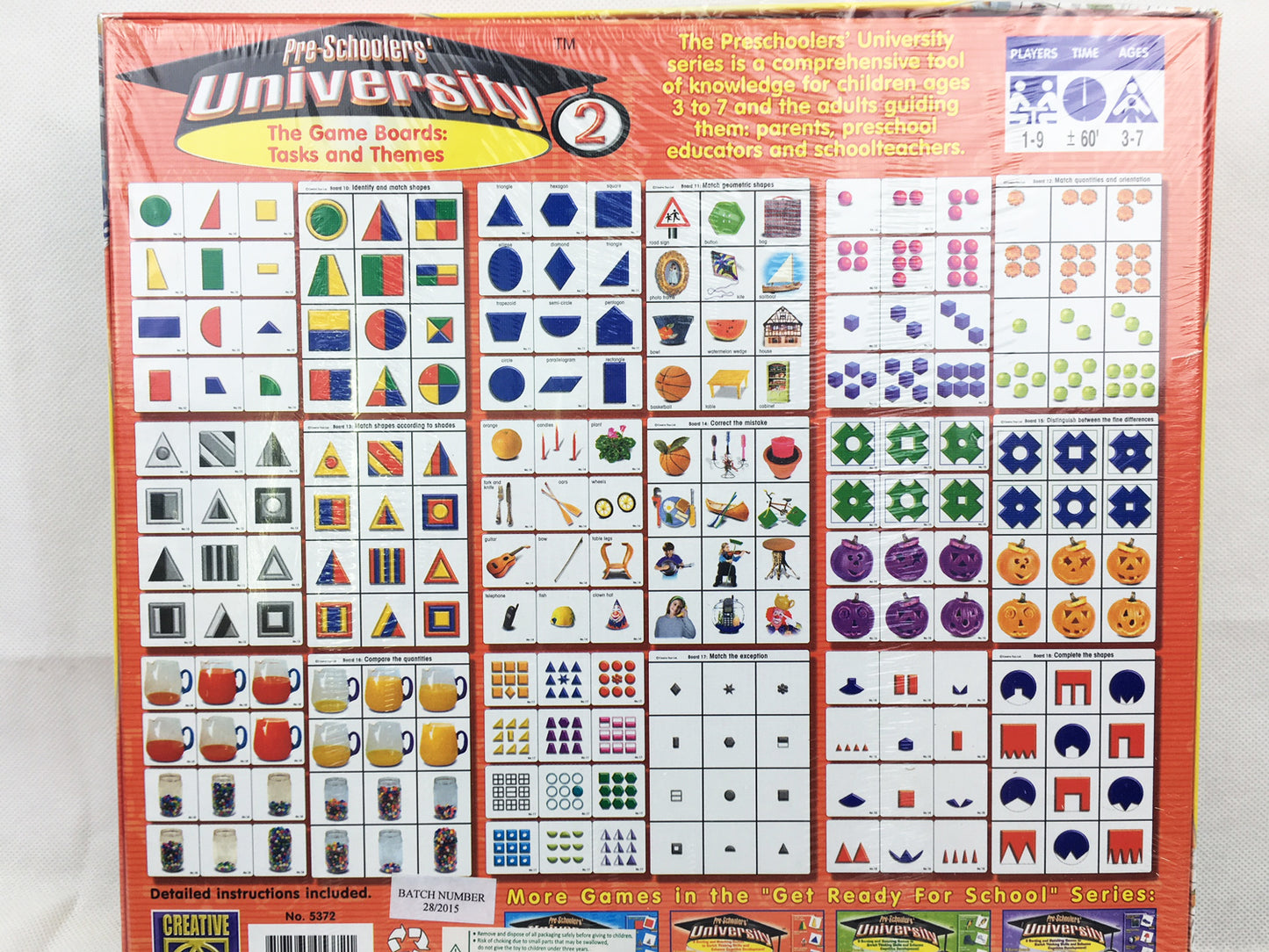 Pre-Schoolers University 2