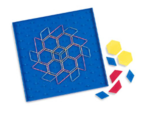 Two-Sided Pattern Array Block Geoboard