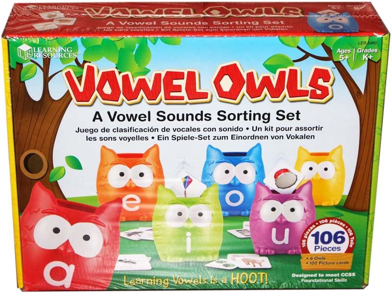 Vowel Owls - Sorting Set