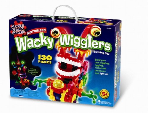 Gears! Gears! Gears!® Motorized Wacky Wigglers® Building Set