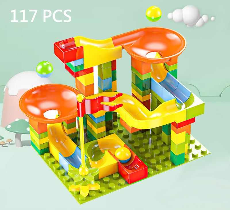 Marble Run Ball Track Building Blocks (175pcs)