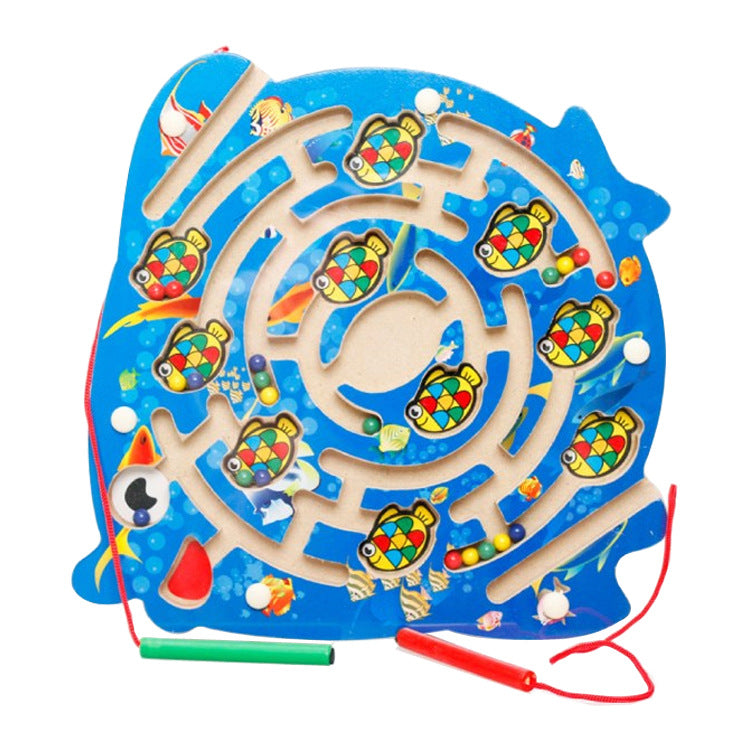 Rainbow Fish Magnetic Pen Maze