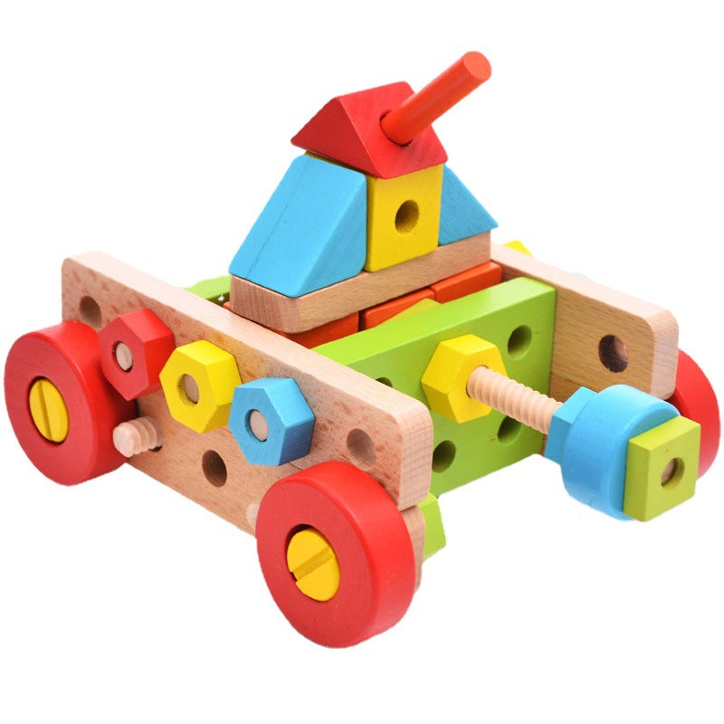 Wooden Nut Sets (138 Pcs)