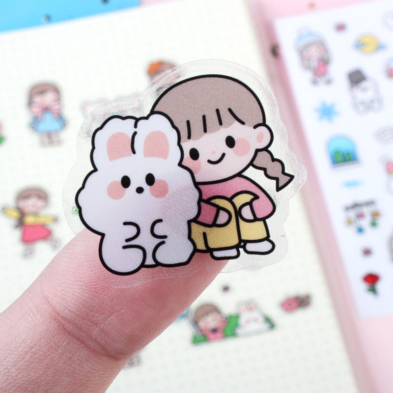 Transparent PVC Sticker