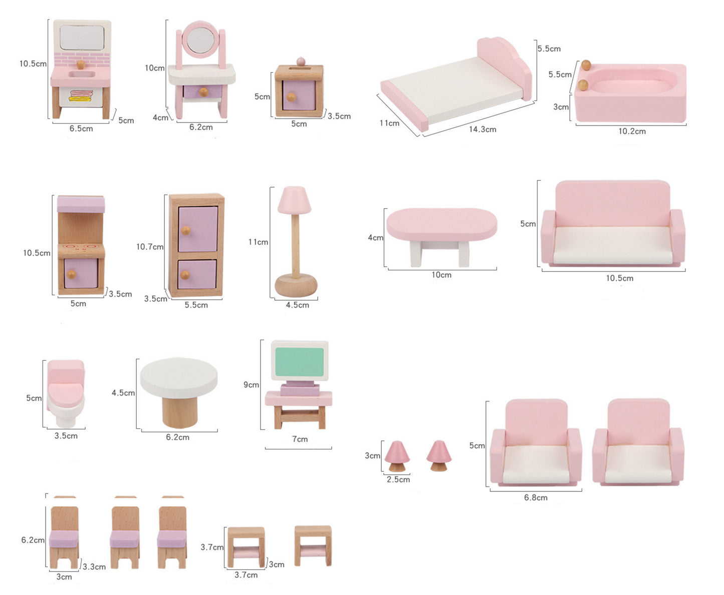 Wooden Doll House