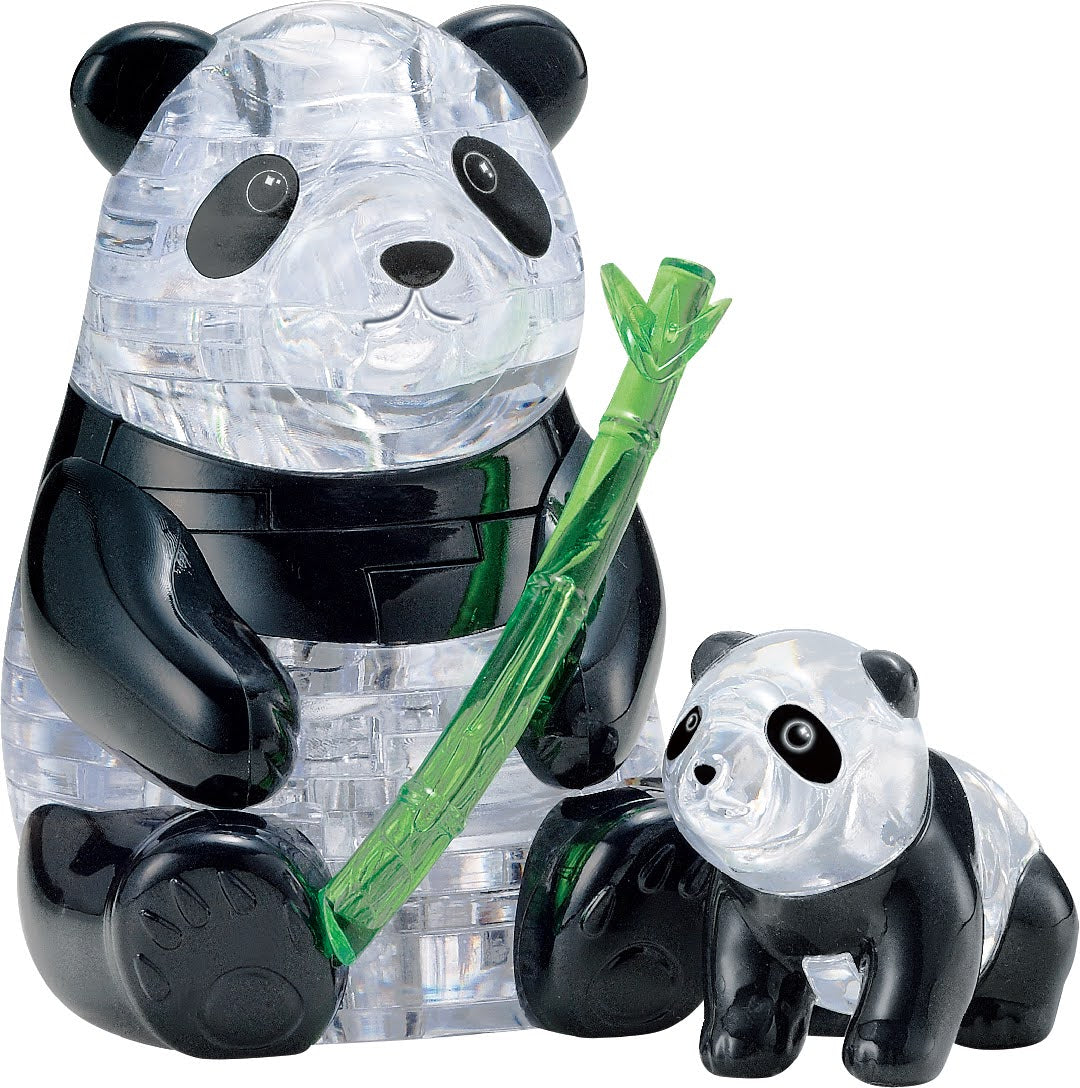 3D Crystal Puzzle - Panda Set